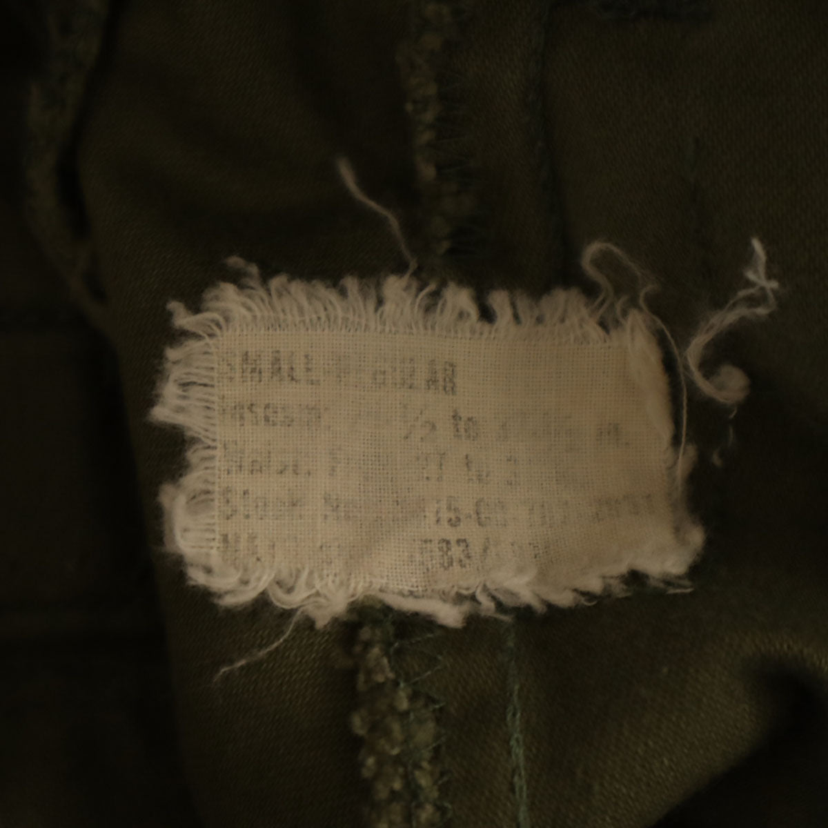DSA US ARMY 70s Vintage M65 Cargo Pants Green Size S