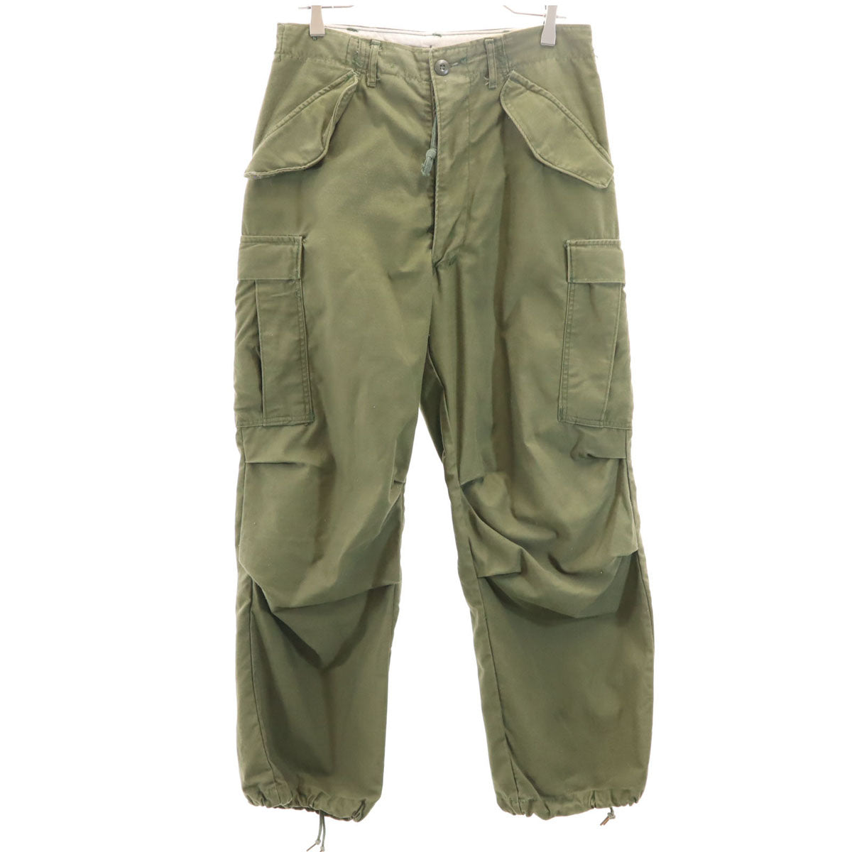 US ARMY 70s Vintage M-65 Field Pants Khaki Size S