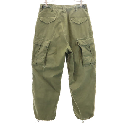 US ARMY 70s Vintage M-65 Field Pants Khaki Size S