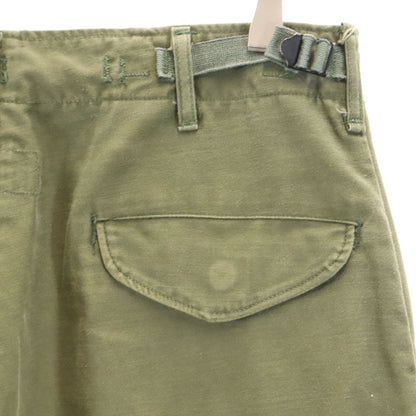 US ARMY 70s Vintage M-65 Field Pants Khaki Size S