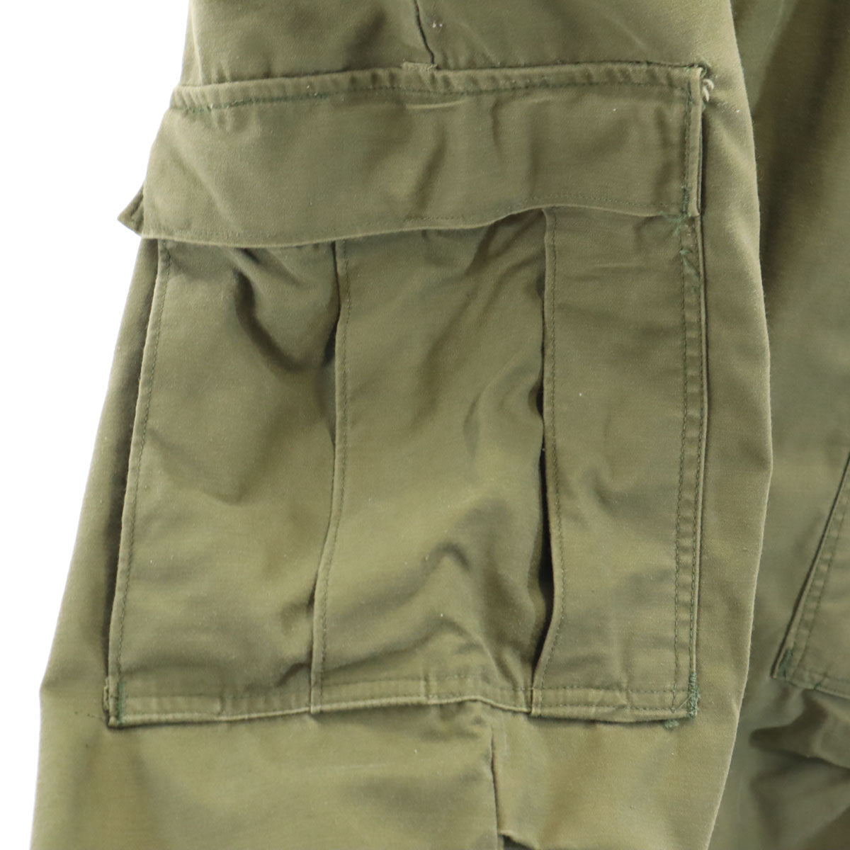 US ARMY 70s Vintage M-65 Field Pants Khaki Size S