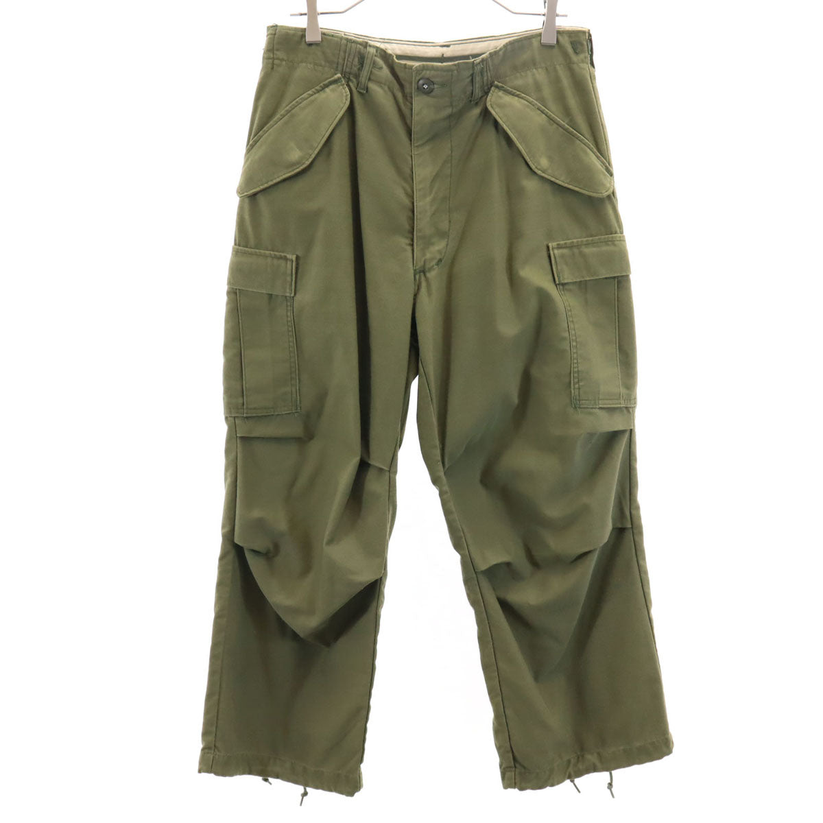 US ARMY 70s Vintage M-65 Field Pants Khaki Green Size S