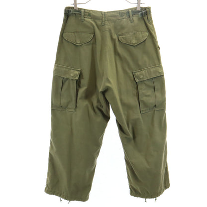 US ARMY 70s Vintage M-65 Field Pants Khaki Green Size S