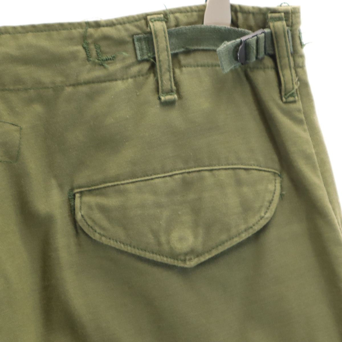 US ARMY 70s Vintage M-65 Field Pants Khaki Green Size S