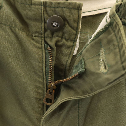 US ARMY 70s Vintage M-65 Field Pants Khaki Green Size S
