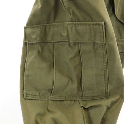 US ARMY 70s Vintage M-65 Field Pants Khaki Green Size S