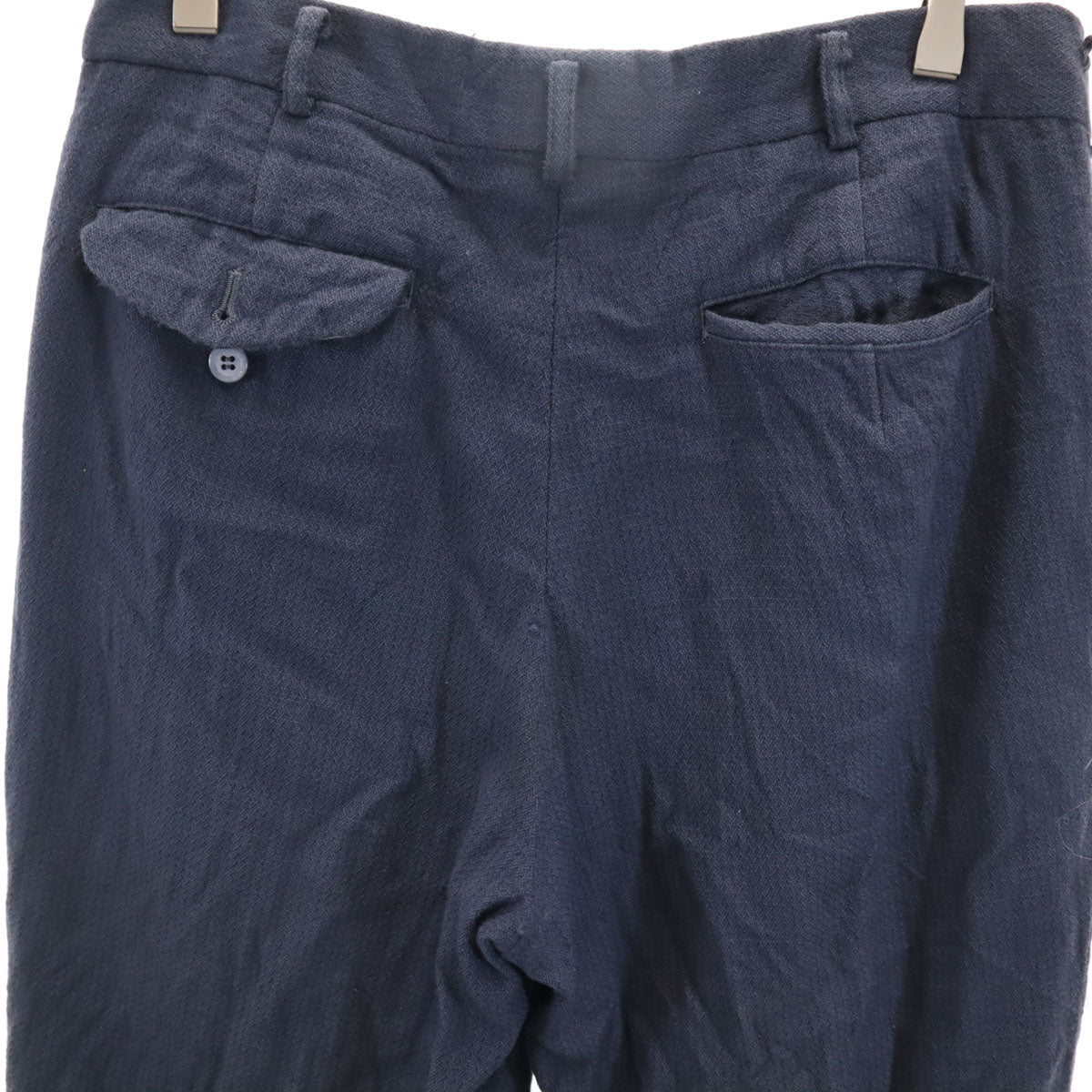 COMME des GARCONS 90s Japanese Wool Slacks Navy Size M