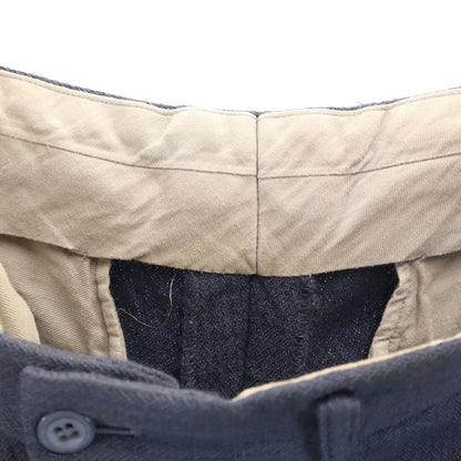COMME des GARCONS 90s Japanese Wool Slacks Navy Size M