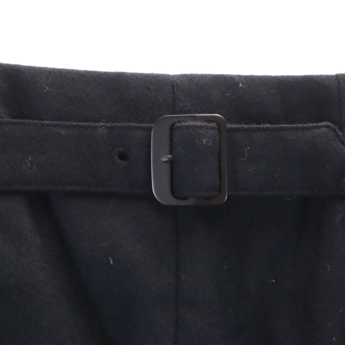 ISSEY MIYAKE WHITE LABEL Back Belt for Pants Black Size 2