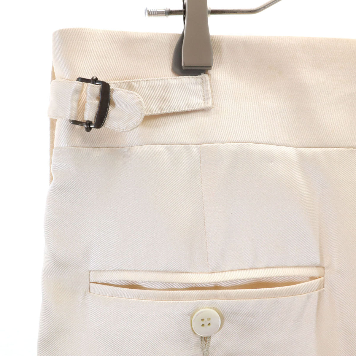GUCCI Italian Made Slacks White Size XXL
