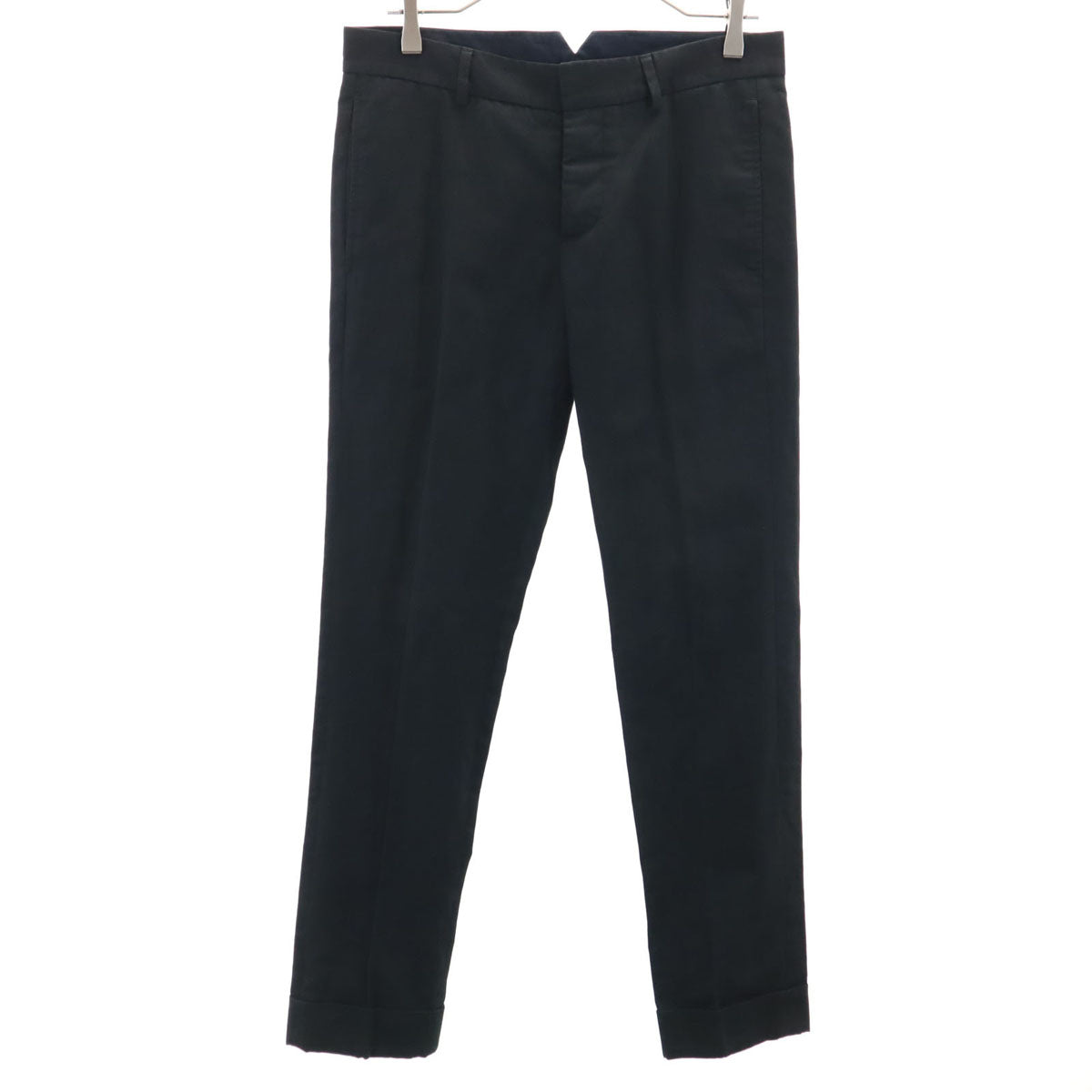 GUCCI Italian Linen Blend Riding Pants Black Size 44
