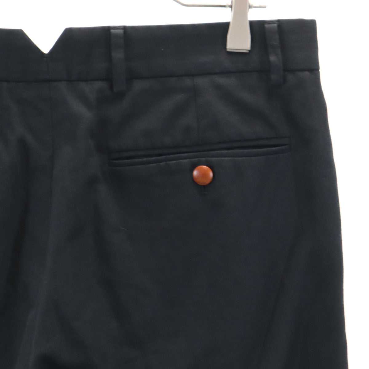 GUCCI Italian Linen Blend Riding Pants Black Size 44