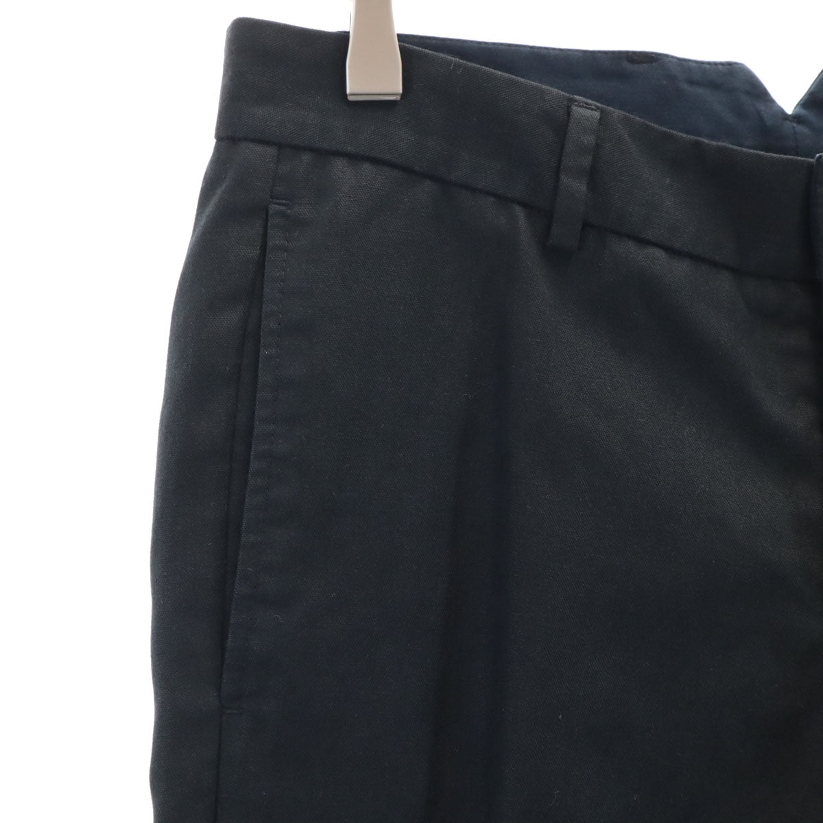 GUCCI Italian Linen Blend Riding Pants Black Size 44
