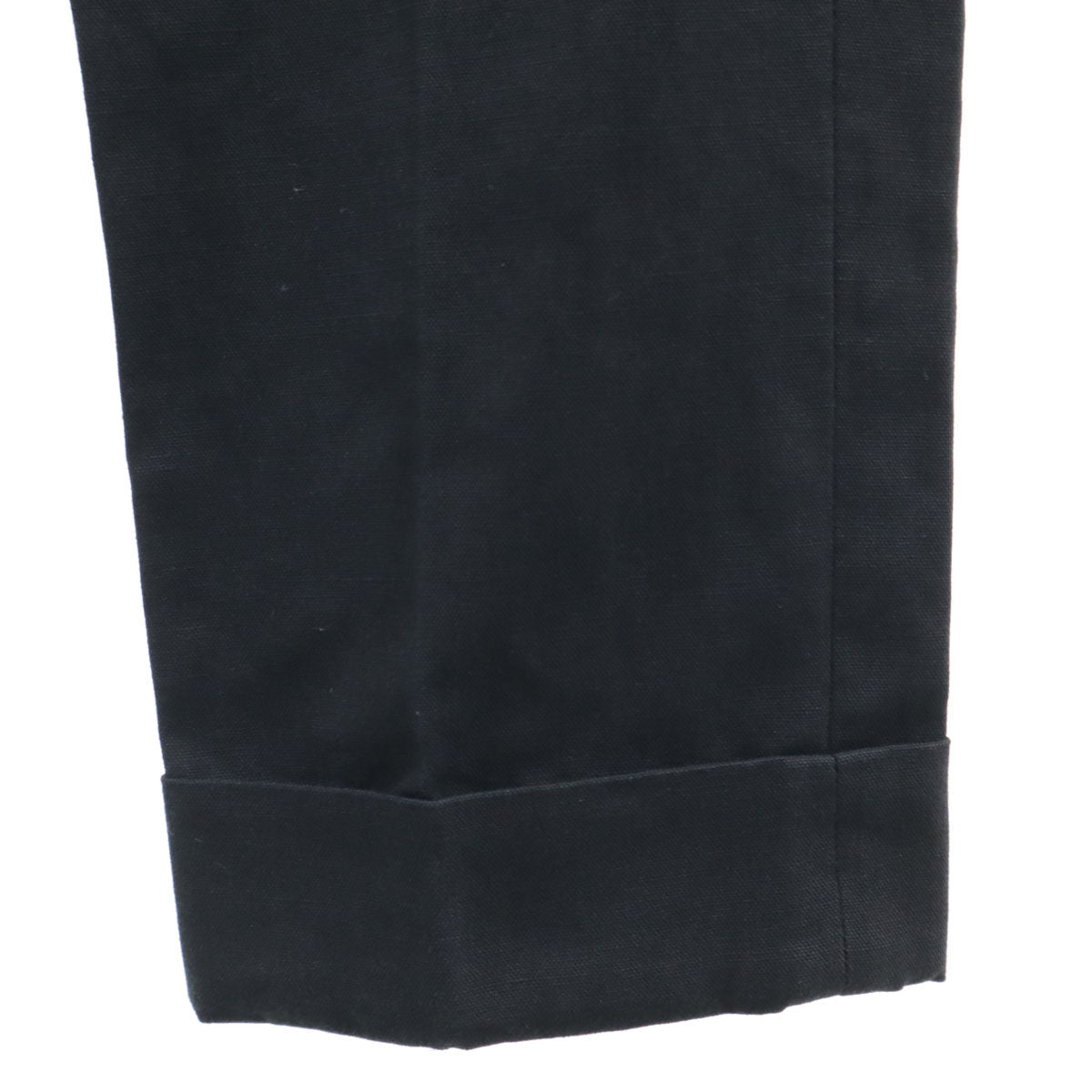 GUCCI Italian Linen Blend Riding Pants Black Size 44