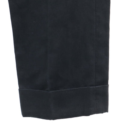 GUCCI Italian Linen Blend Riding Pants Black Size 44
