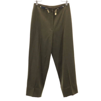 CELINE 90s Vintage JCC High Waist Pants Olive Size 40