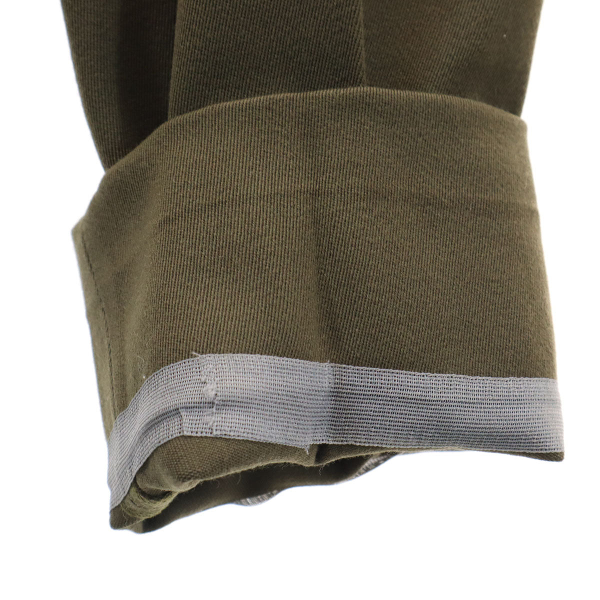 CELINE 90s Vintage JCC High Waist Pants Olive Size 40
