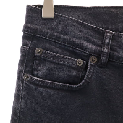 BALENCIAGA Italian Skinny Black Denim Jeans Size 34