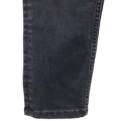 BALENCIAGA Italian Skinny Black Denim Jeans Size 34