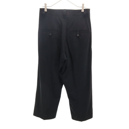 Y'sRedLabel High-Waist Tucked Pants Black Size JP 3