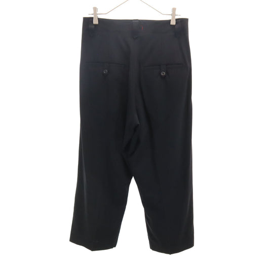Y'sRedLabel High-Waist Tucked Pants Black Size JP 3