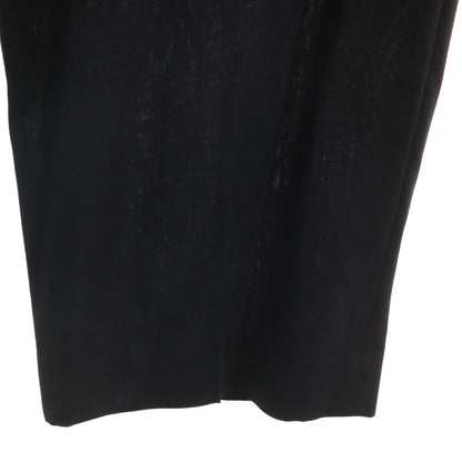 Y'sRedLabel High-Waist Tucked Pants Black Size JP 3