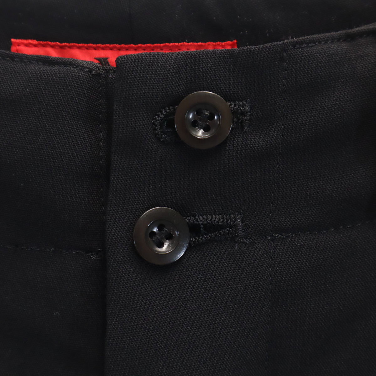 Y'sRedLabel High-Waist Tucked Pants Black Size JP 3
