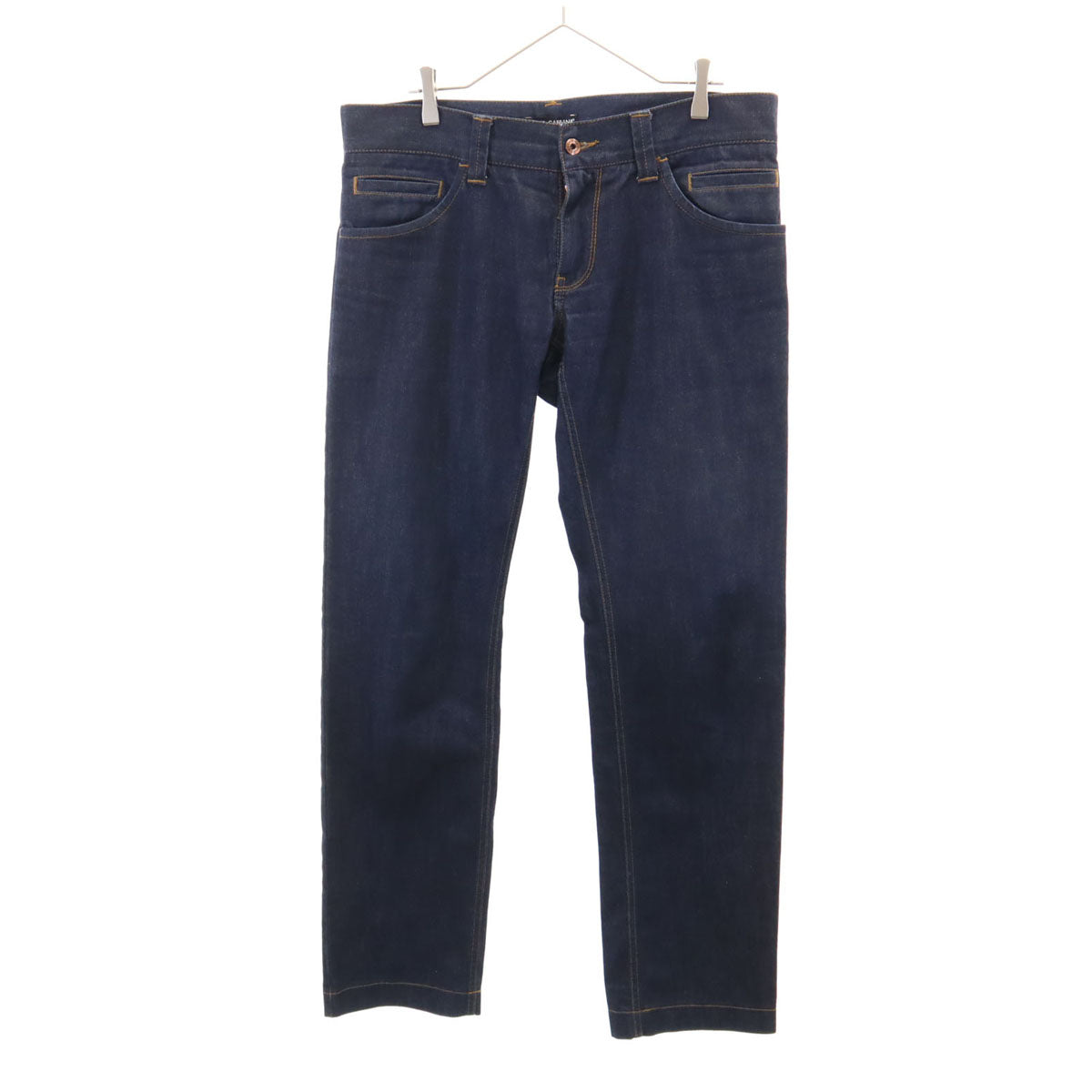 DOLCE&GABBANA 14 Classic Straight Indigo Jeans Size XL