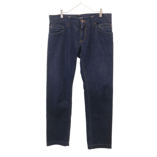 DOLCE&GABBANA 14 Classic Straight Indigo Jeans Size XL