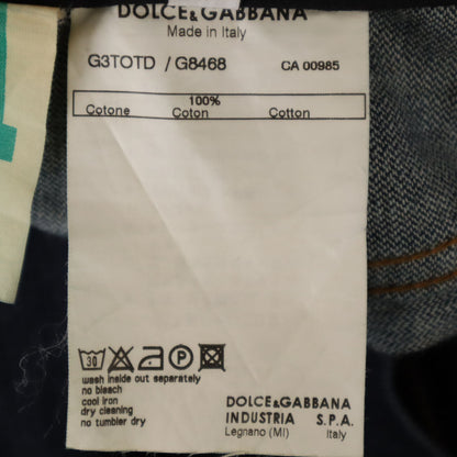 DOLCE&GABBANA 14 Classic Straight Indigo Jeans Size XL