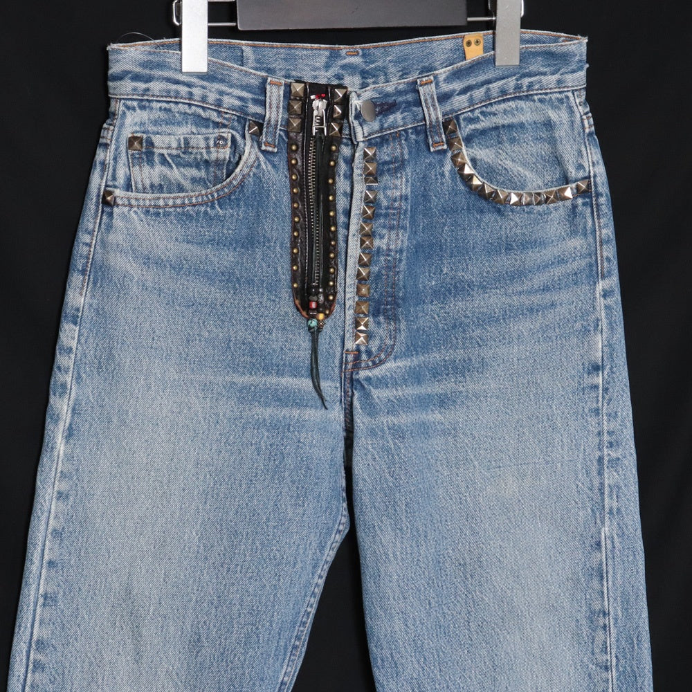 LINNE BY GUNDA Reworked Blue Denim Jeans Size 2