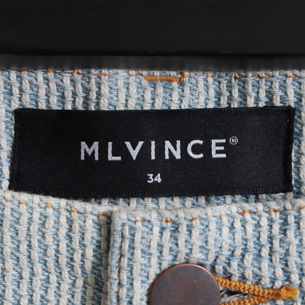 MLVINCE Sashiko Flare Jeans Indigo Size 34