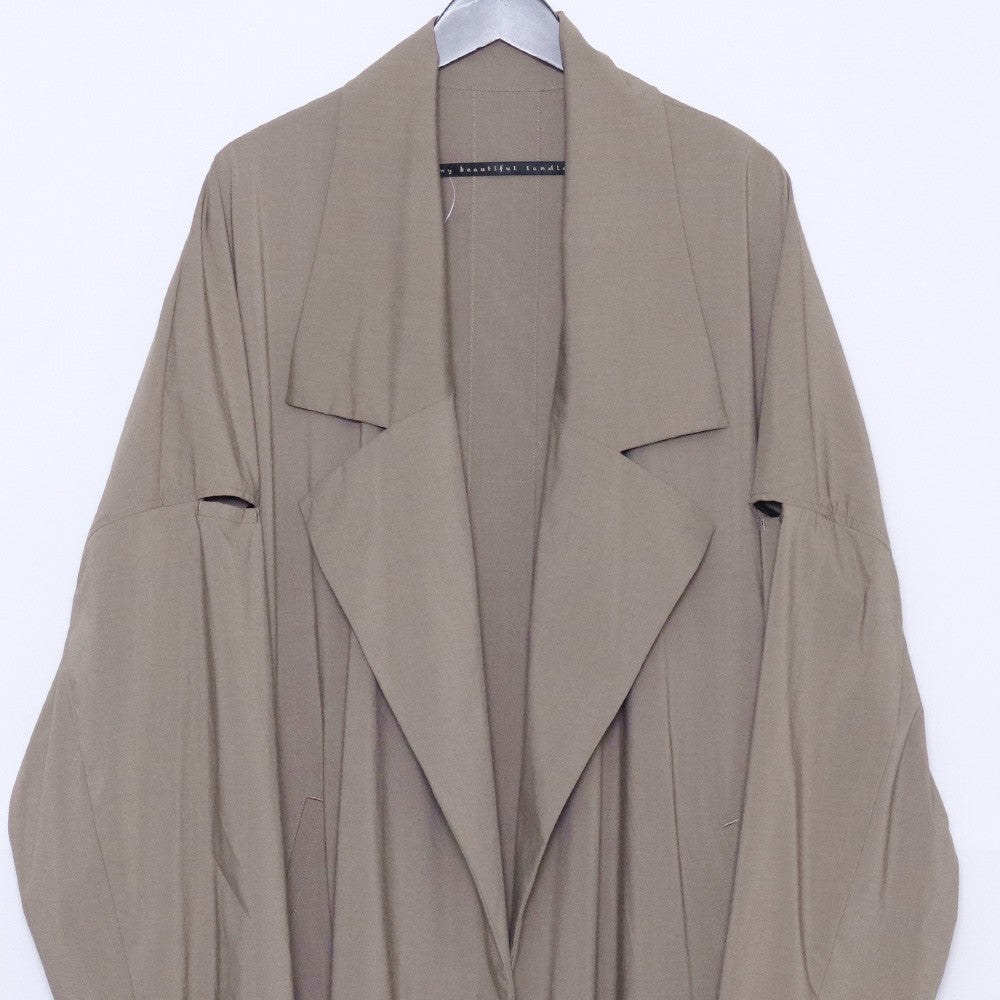 MY BEAUTIFUL LANDLET 19SS Spring Coat Brown Size 2