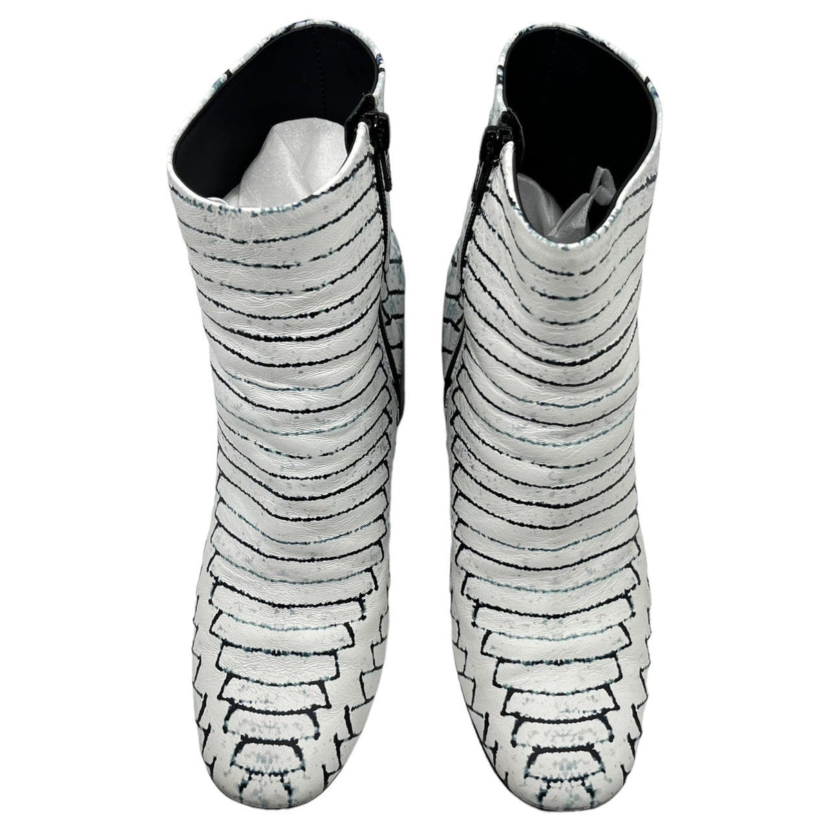 MM6 Maison Margiela 90mm Ankle Boots White Size 38