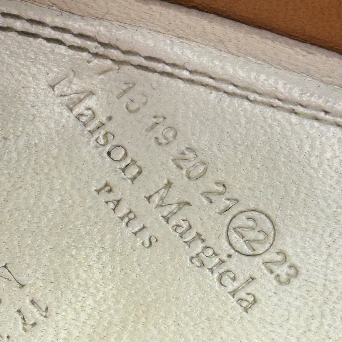 MAISON MARGIELA Tabi Coin High-Shine Leather Loafers Size 38