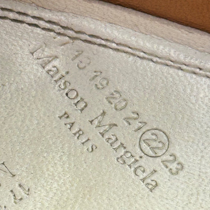 MAISON MARGIELA Tabi Coin High-Shine Leather Loafers Size 38