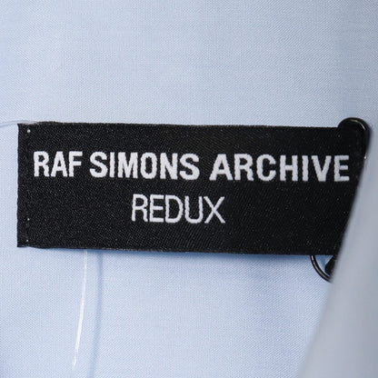 RAF SIMONS 21SS Archive Embroidery Shirt Light Blue Size 46
