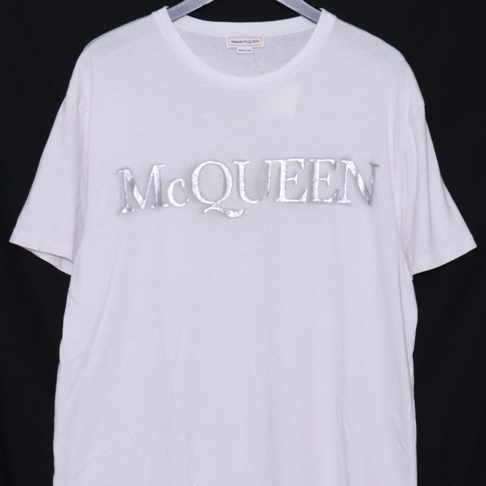 Alexander McQueen Big Logo T-Shirt White Size M