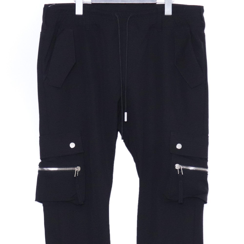 MLVINCE TYPE-4 Slim Stretch Cargo Pants Black Size 34