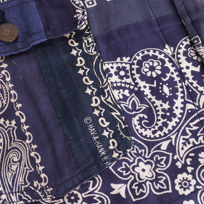 READYMADE Bandana Burn Coat Navy Size 2