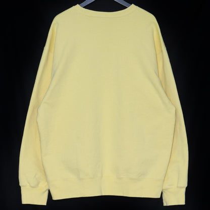 SUPREME 22AW Box Logo Crewneck Yellow Size XL