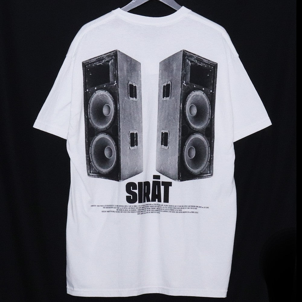 SIRĀT × GEEKS RULE Silkscreen Printing T-Shirt White Size XL