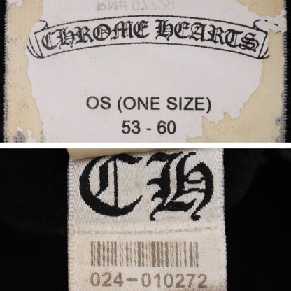 Chrome Hearts Black Eye Chart Vert. Logo Trucker Cap Size F
