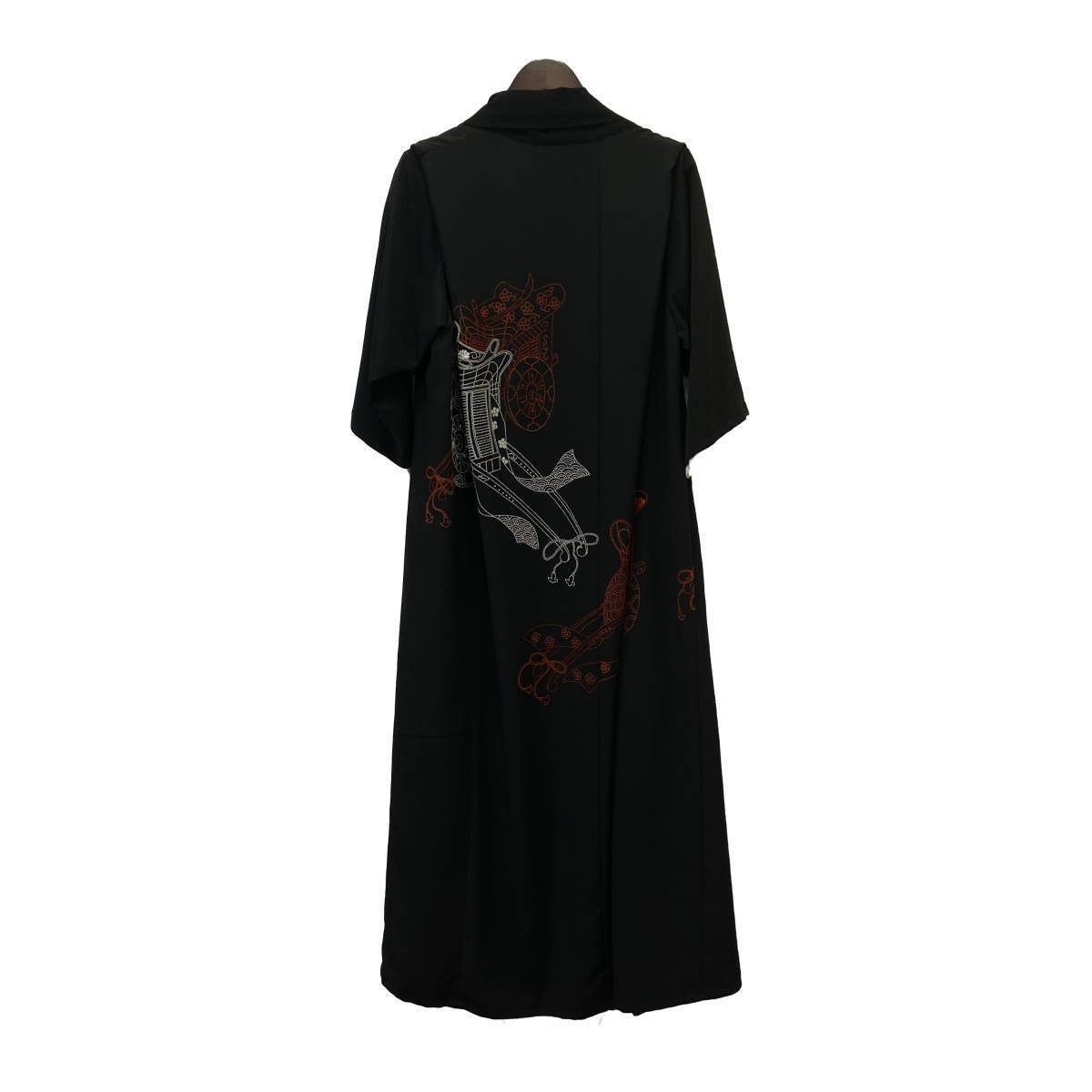 RONDO.ym Goshoguruma Sagara Embroidered Coat Black Free Size
