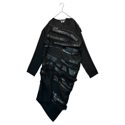 JUNYA WATANABE 24AW Multi-Fabric Dress Black Size S