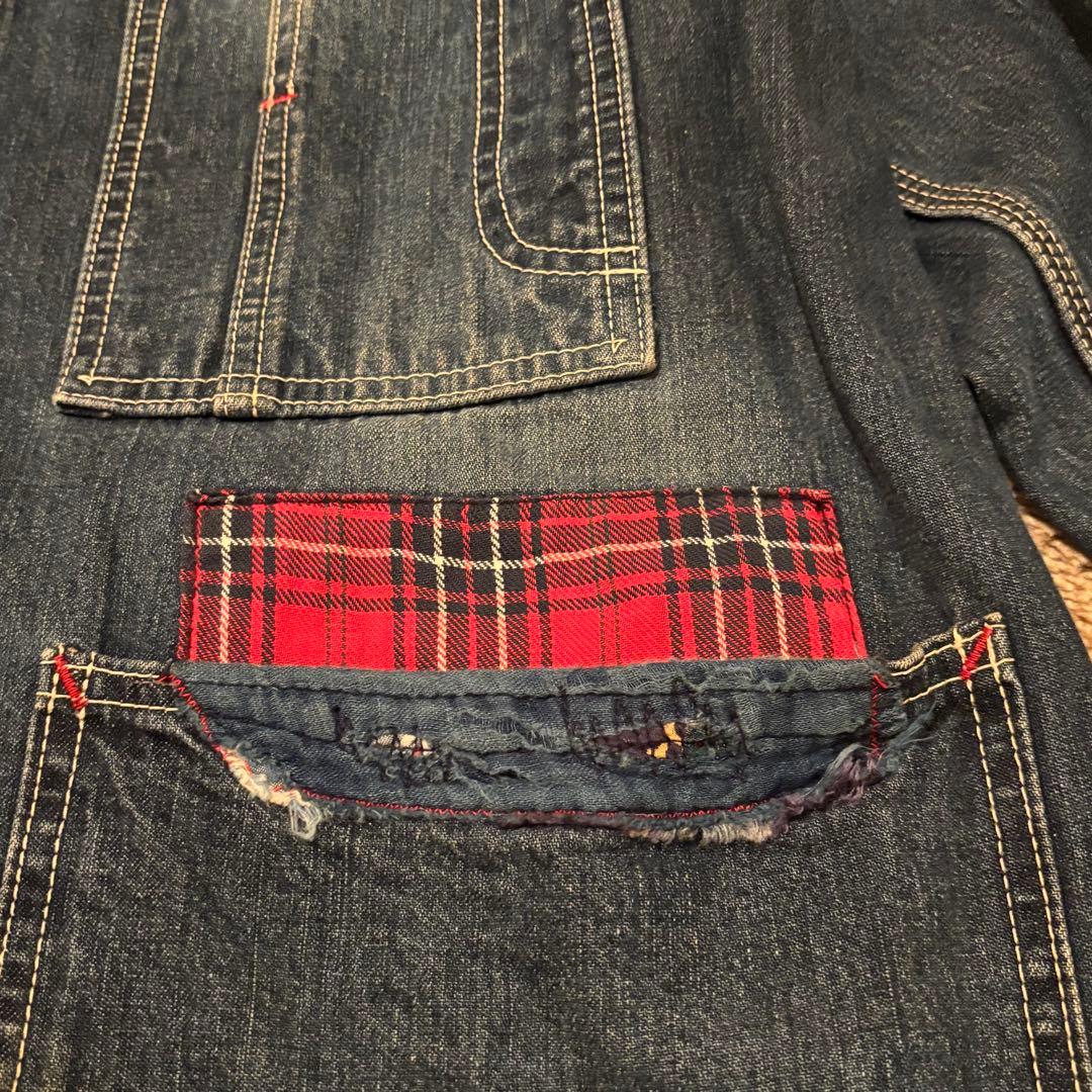Vintage Kapital Outwear - KAPITAL Vintage Denim Jacket Indigo Size S - Authentic Archive
