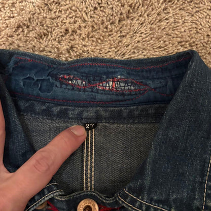 Vintage Kapital Outwear - KAPITAL Vintage Denim Jacket Indigo Size S - Authentic Archive