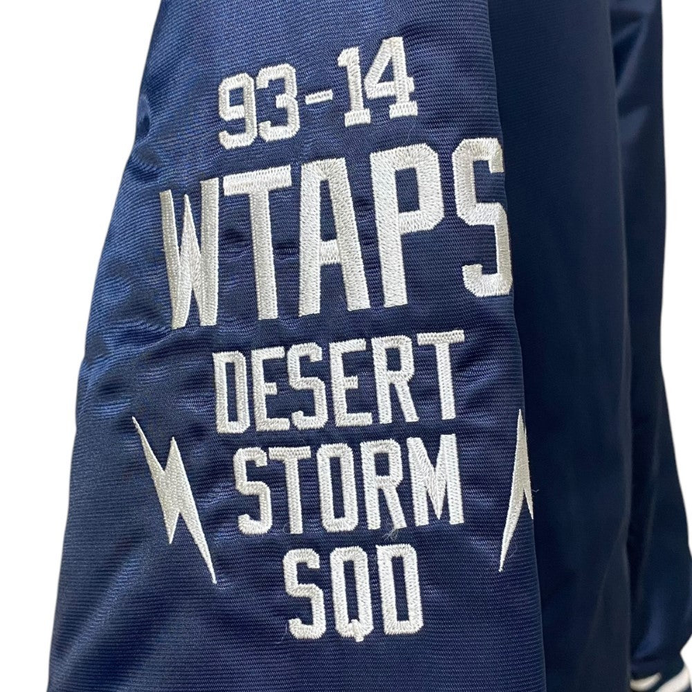 WTAPS x MAJESTIC 14SS Bench Nylon Varsity Jacket Size S