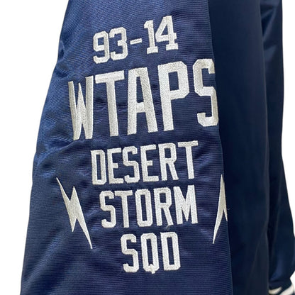 WTAPS x MAJESTIC 14SS Bench Nylon Varsity Jacket Size S