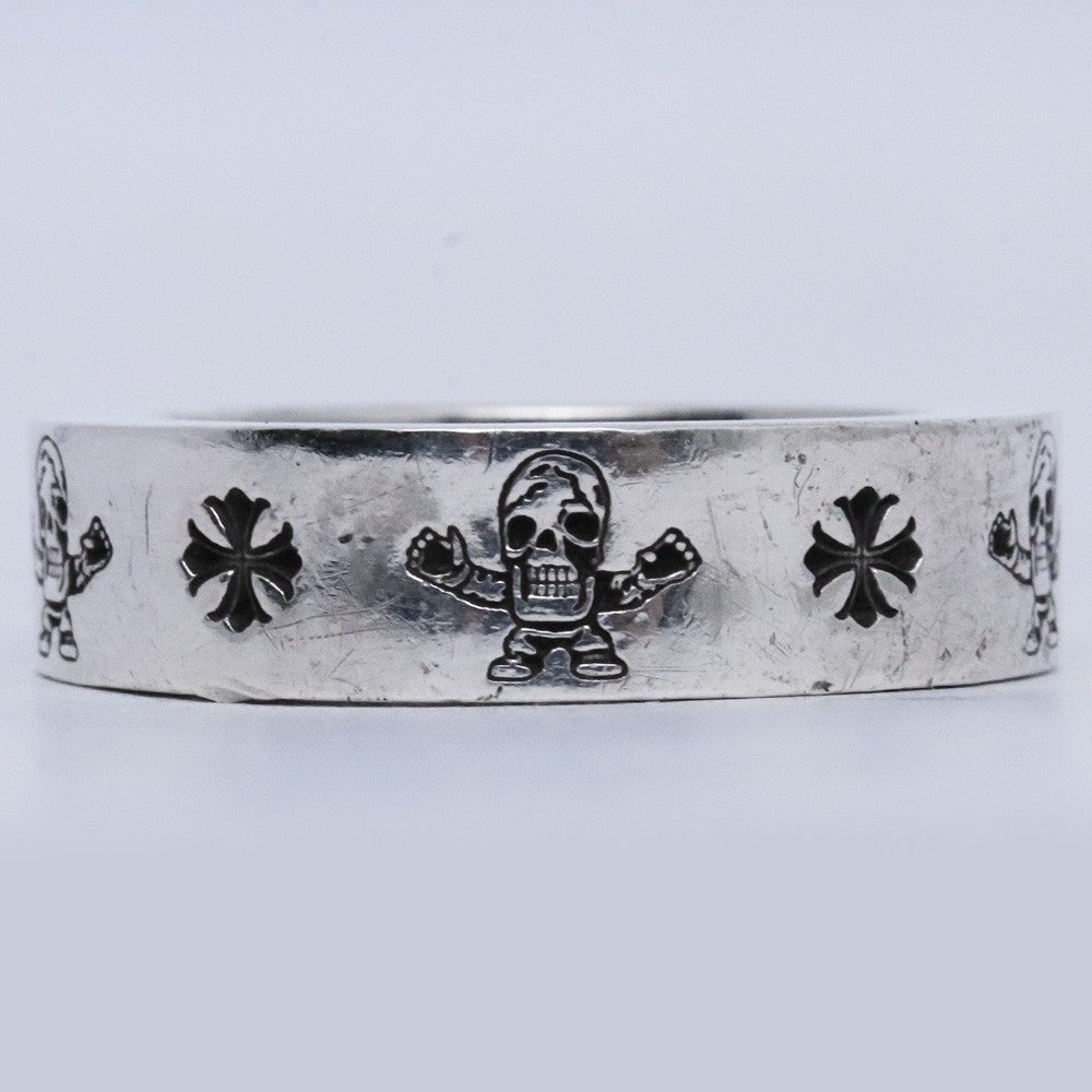 CHROME HEARTS 6mm Spacer Foti Ring Silver Size ONE SIZE